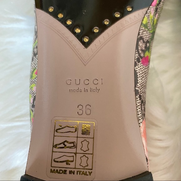 Gucci Bloom Mary Jane  Ballerina Flat - Picture 11 of 16